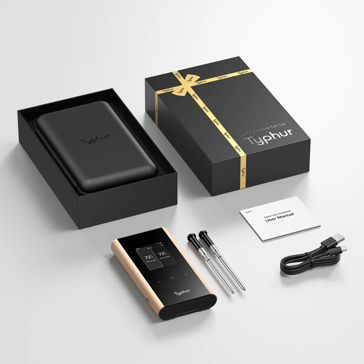 Typhur Sync Gold Dual Gift Set