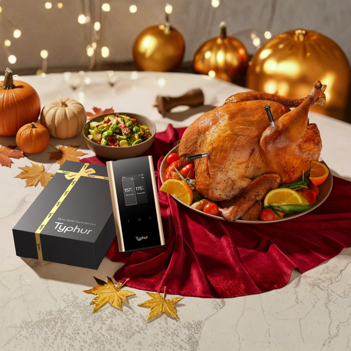 Typhur Sync Gold Dual Gift Set